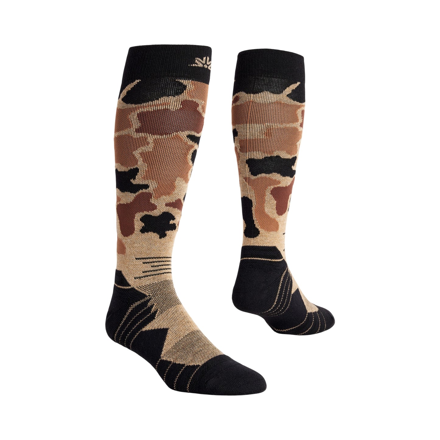 Autumn Socks - Service Snow - duck camo sand