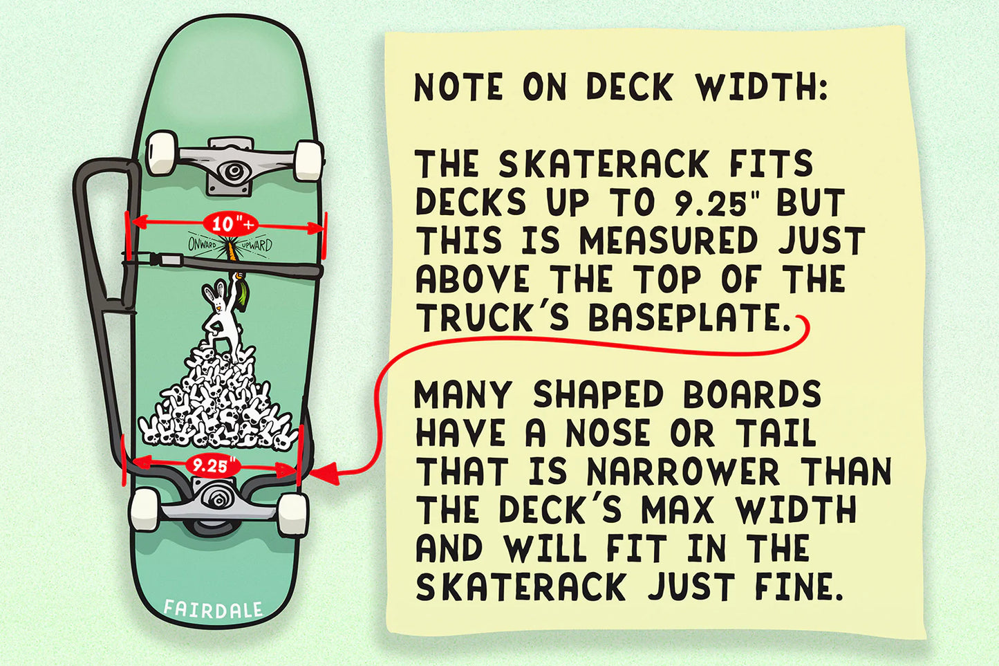 Fairdale - Bike Skaterack - black