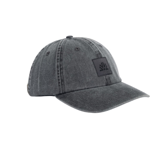 Autumn Cap "Washed 6 Panel Strapback" black