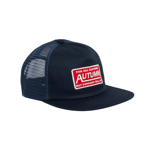 Autumn Cap "Trucker Strapback" navy