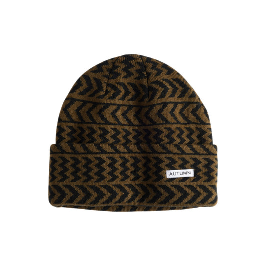 Autumn Beanie - Chevron - Army