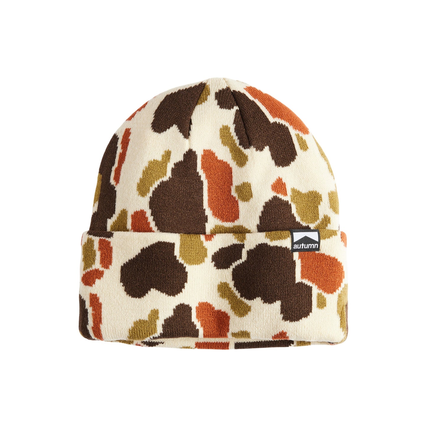 Autumn Beanie - Duck Camo - Eggshell
