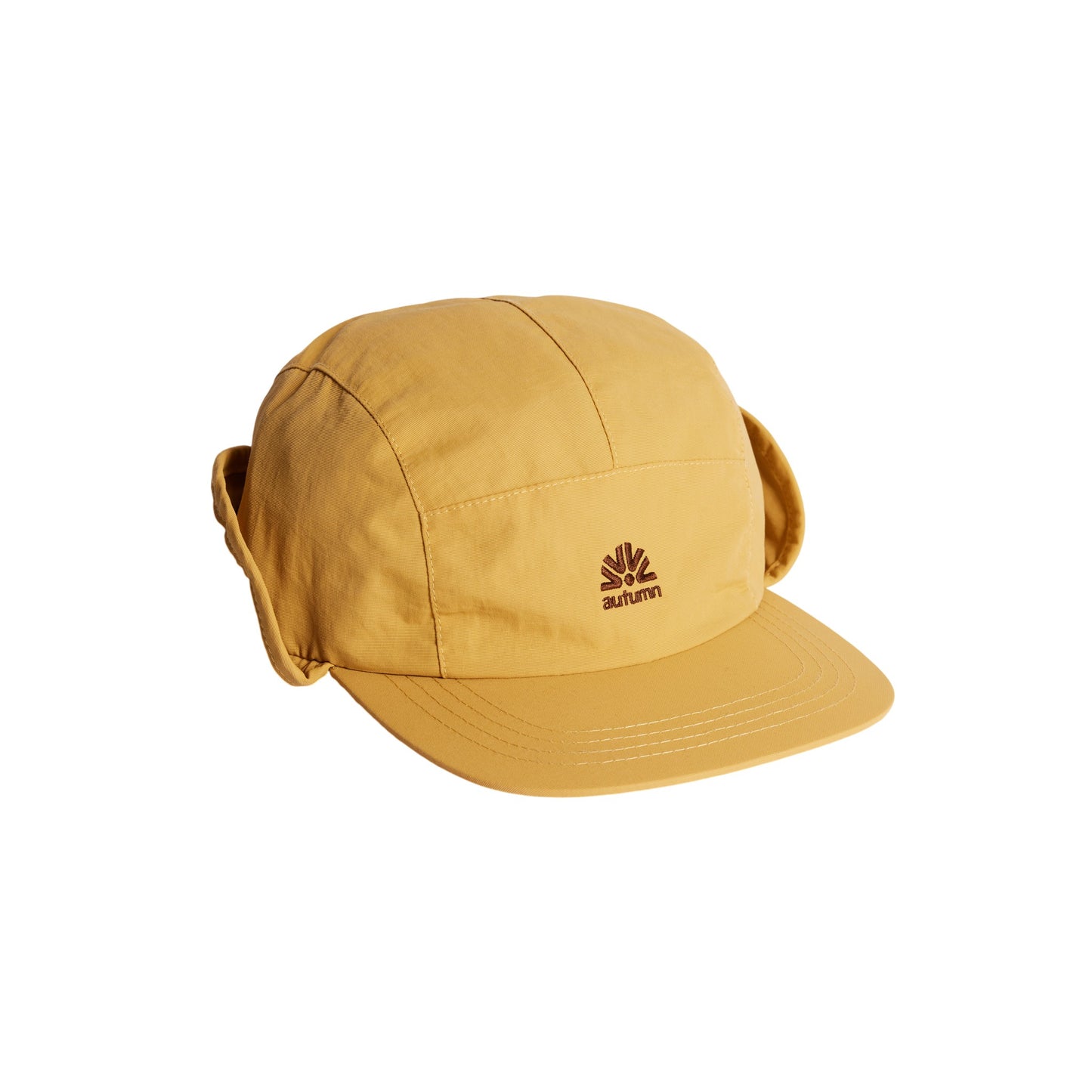 Autumn Cap - DWR Flap Cap - Olive Ochre