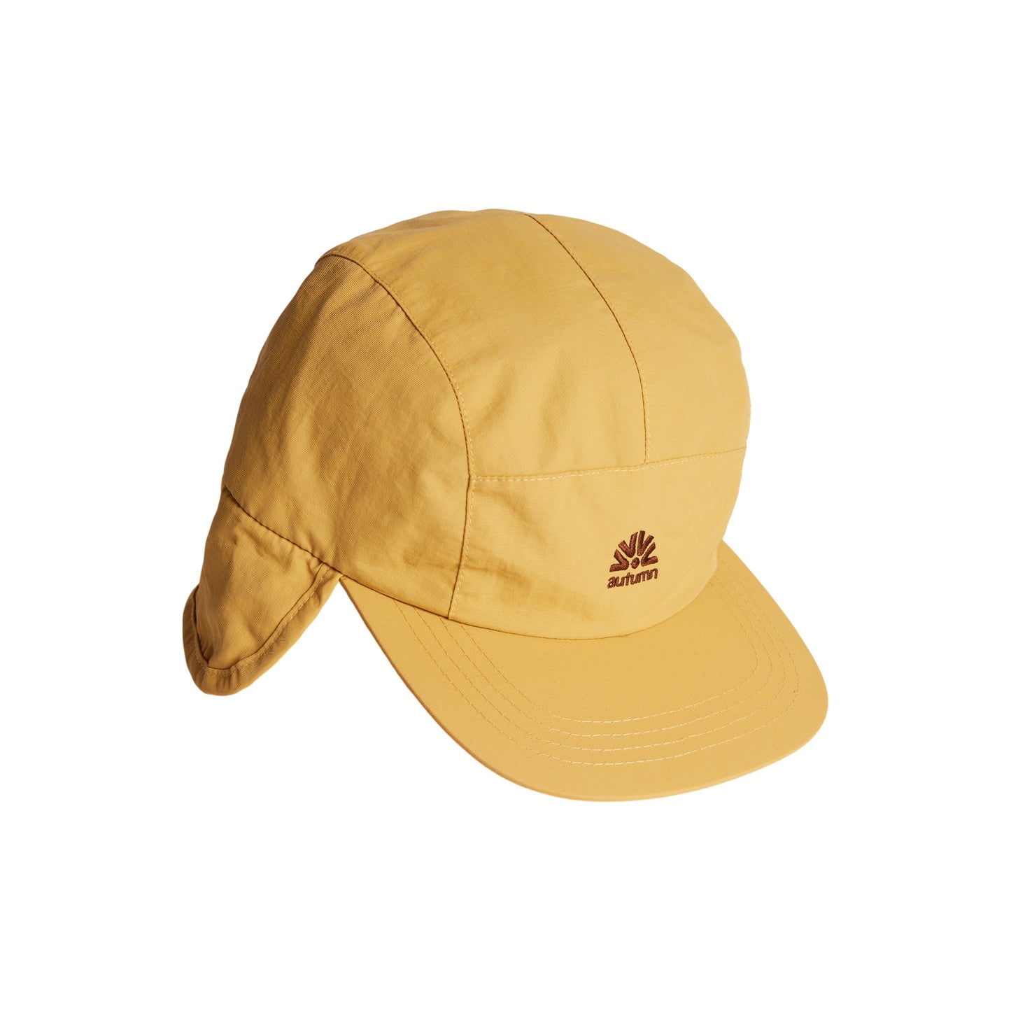 Autumn Cap - DWR Flap Cap - Olive Ochre