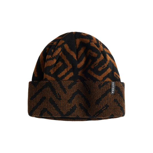 Autumn Beanie - Geo - Black