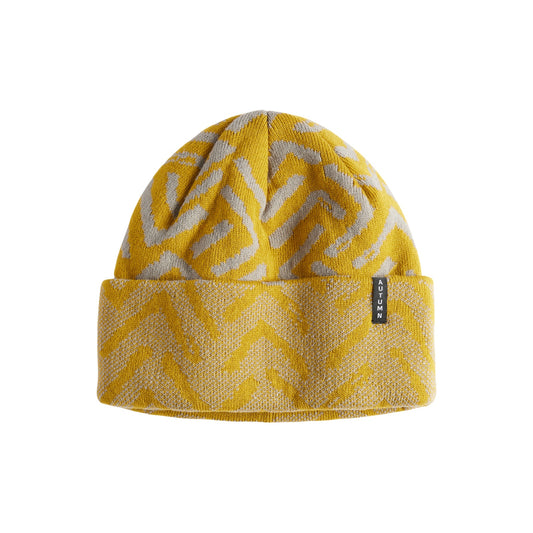 Autumn Beanie - Geo - Stone