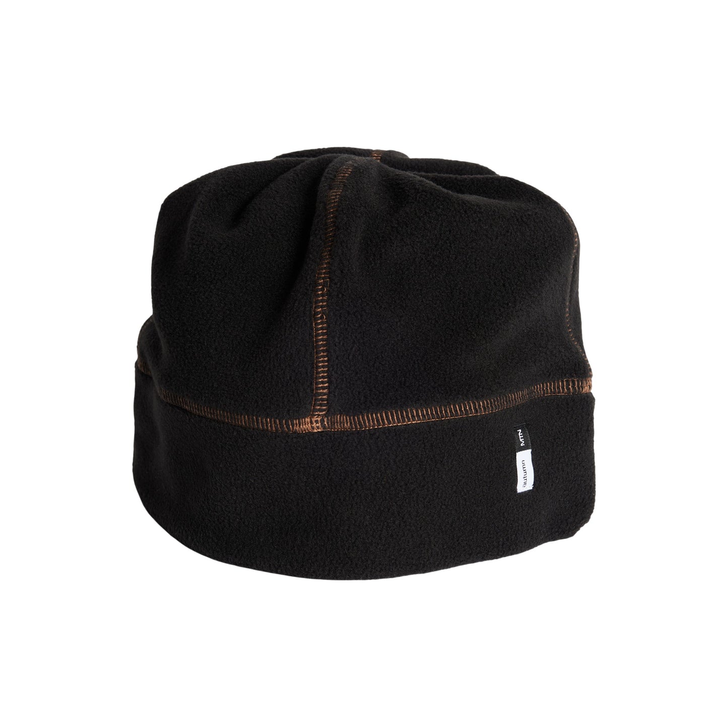 Autumn Beanie - Inside Out Fleece - Black
