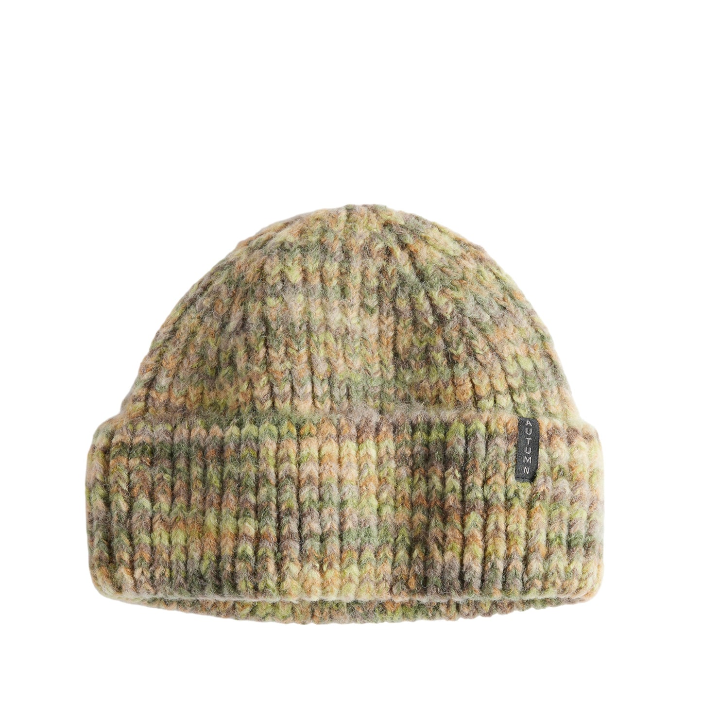 Autumn Marbled Knit green