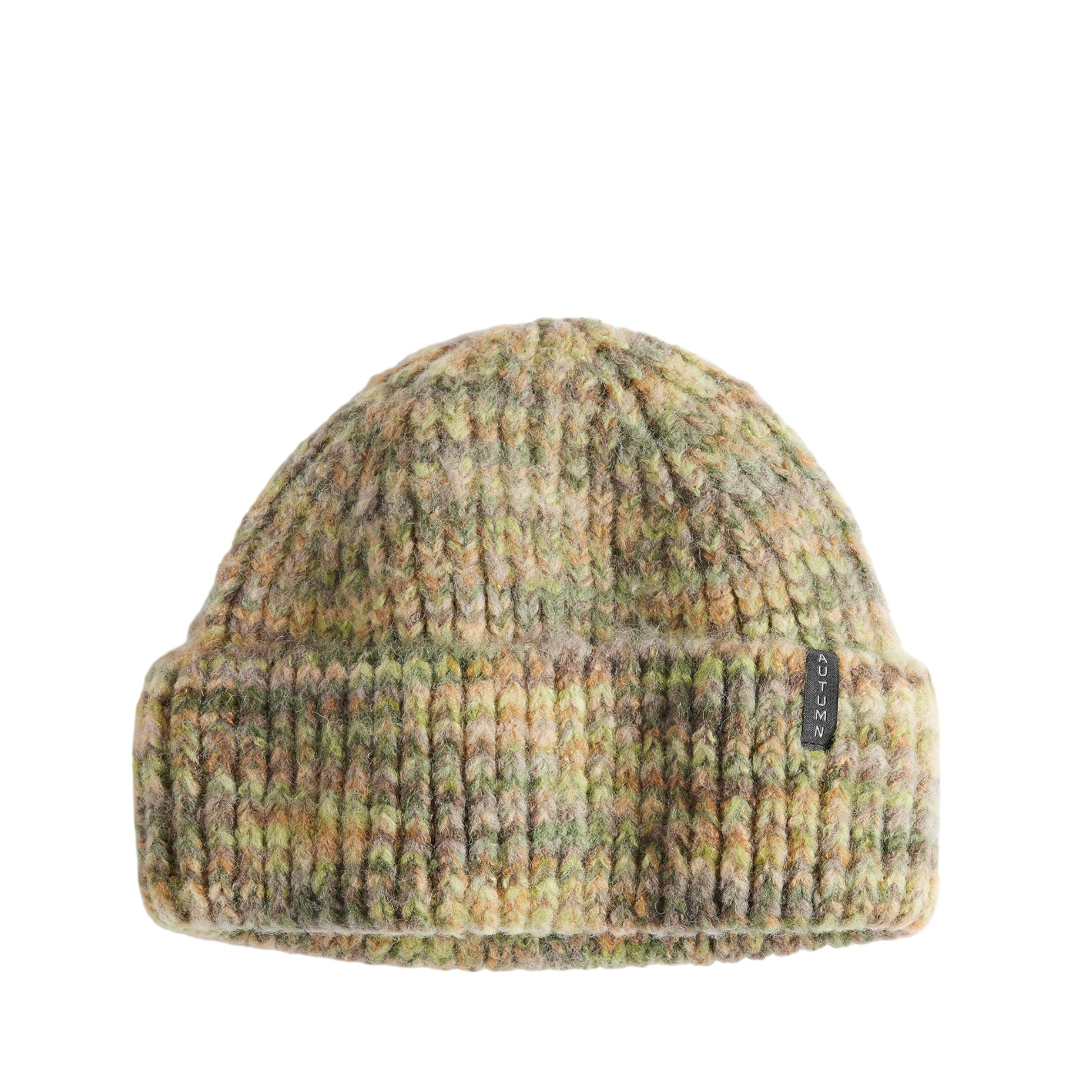 Autumn Marbled Knit green