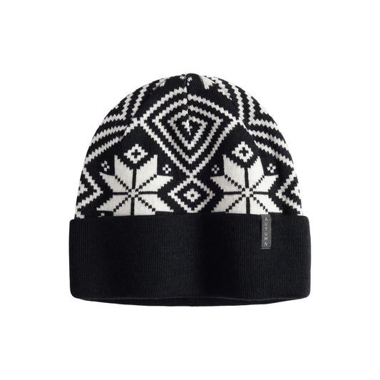 Autumn Beanie - Nordic Knit - Black