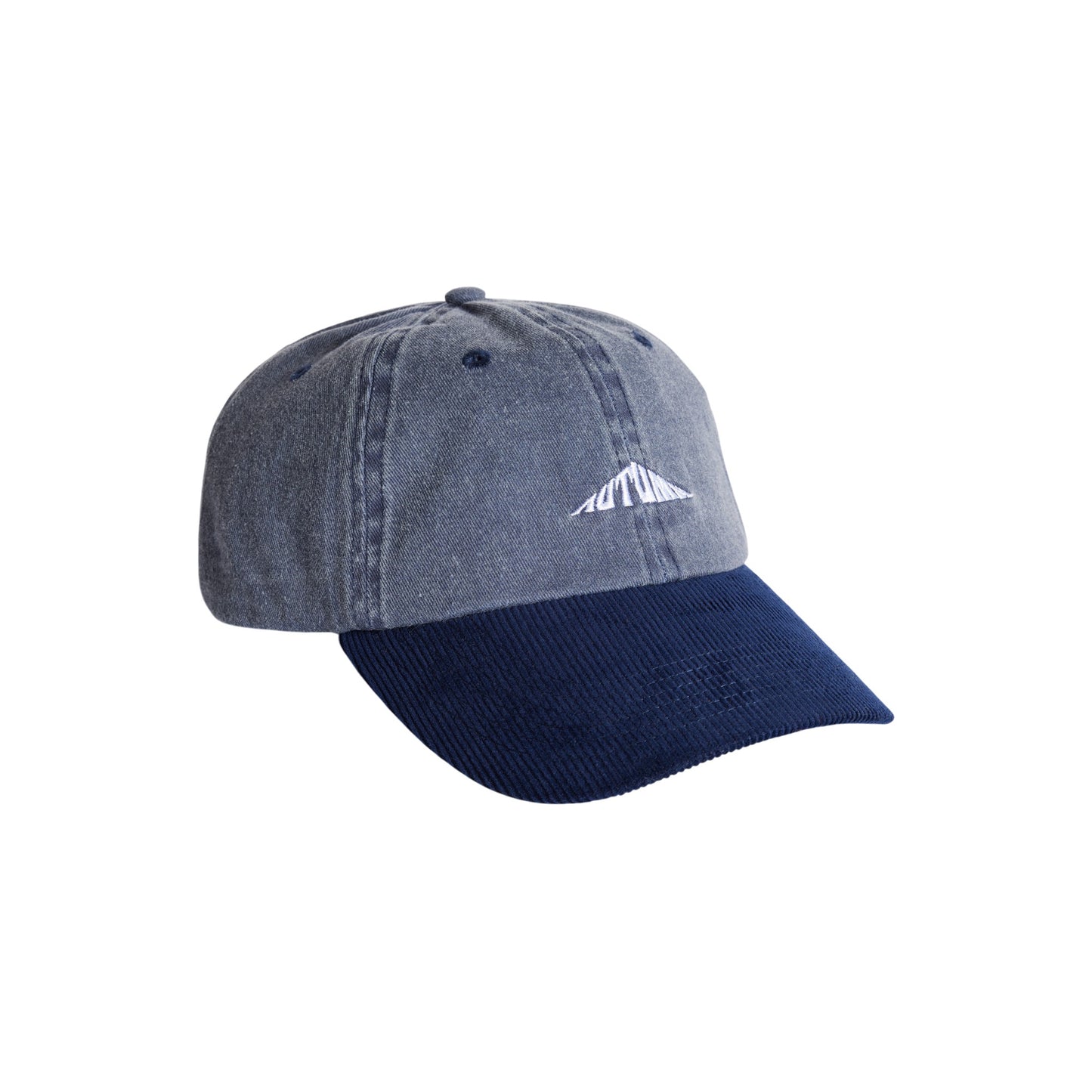 Autumn Cap - Prewashed Canvas Strapback - Navy
