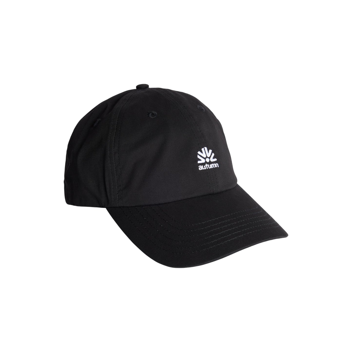 Autumn Cap - Six Panel Strapback - Black