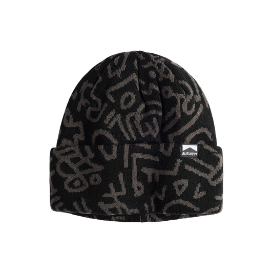 Autumn Beanie - Soul Camo - Black