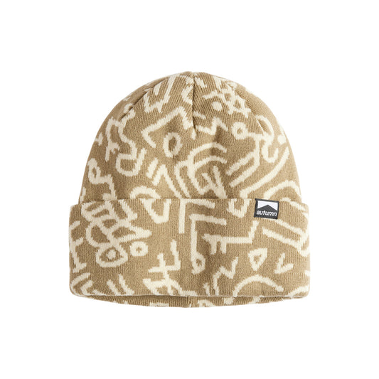 Autumn Beanie - Soul Camo - Chinchilla