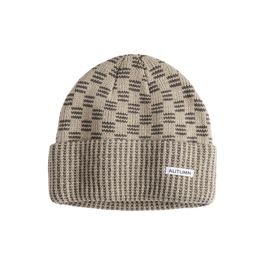 Autumn Beanie - Squared - Steam Grey