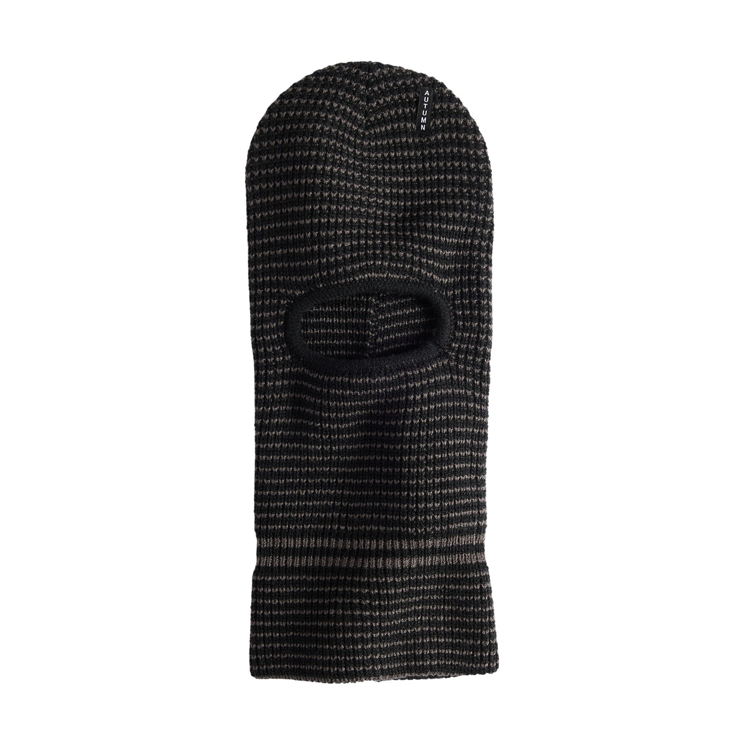 Autumn Beanie - Striped Mask - Black