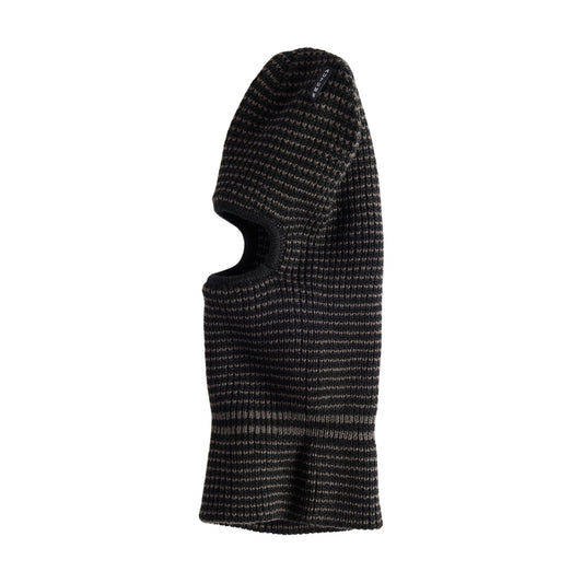 Autumn Beanie - Striped Mask - Black