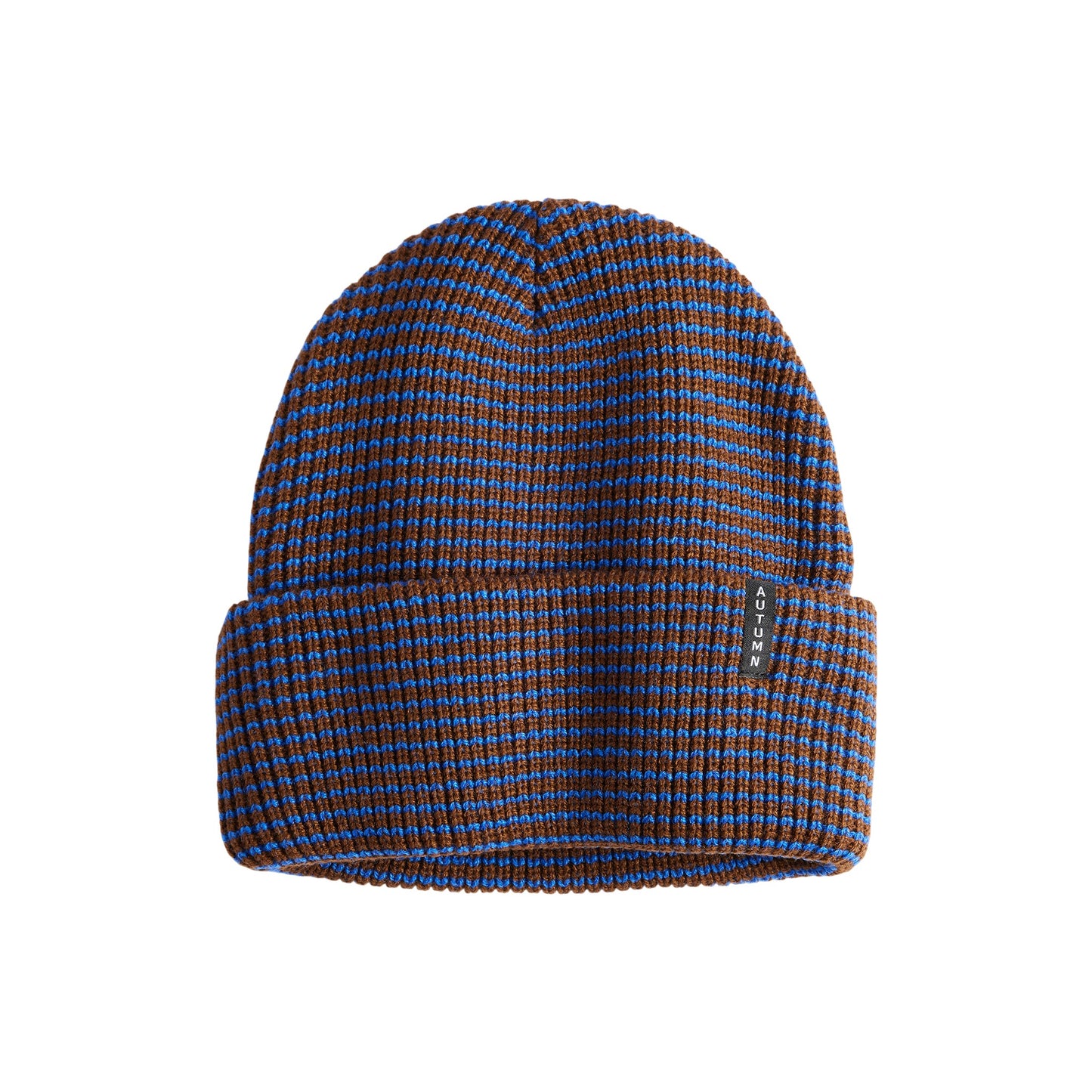 Autumn Beanie - Stripe - Brown