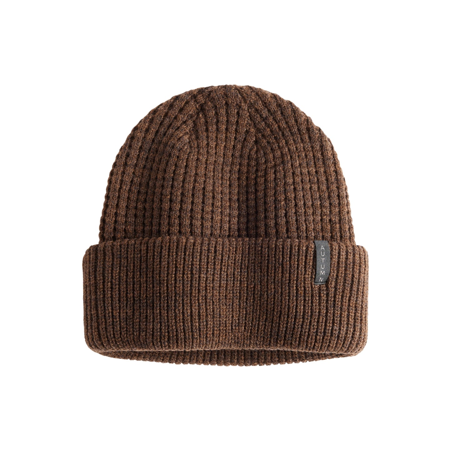 Autumn Beanie - Thermal Knit - Brown