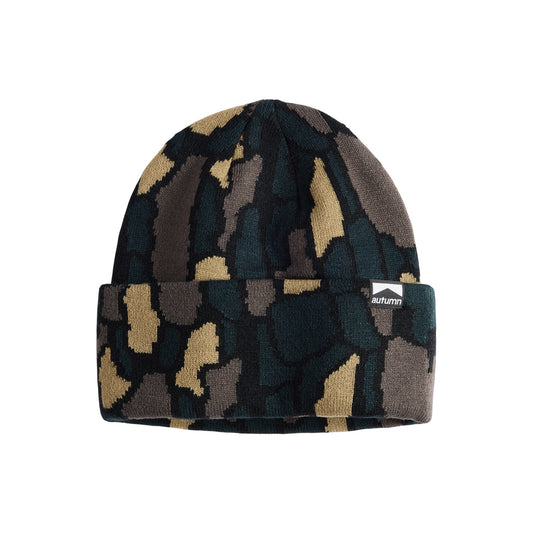 Autumn Beanie - Treebark - Black
