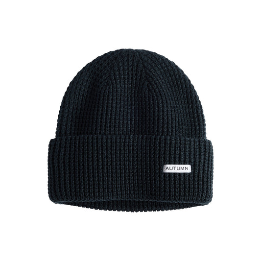 Autumn Beanie - Waffle - Ultramarine Teal