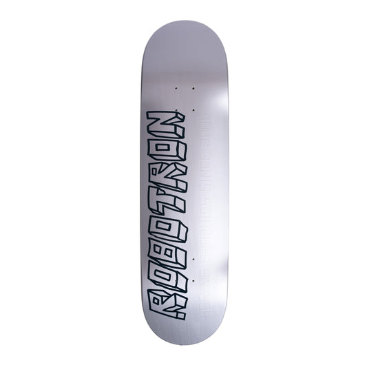 Robotron Deck "Boring Graphic" silver 8,3"