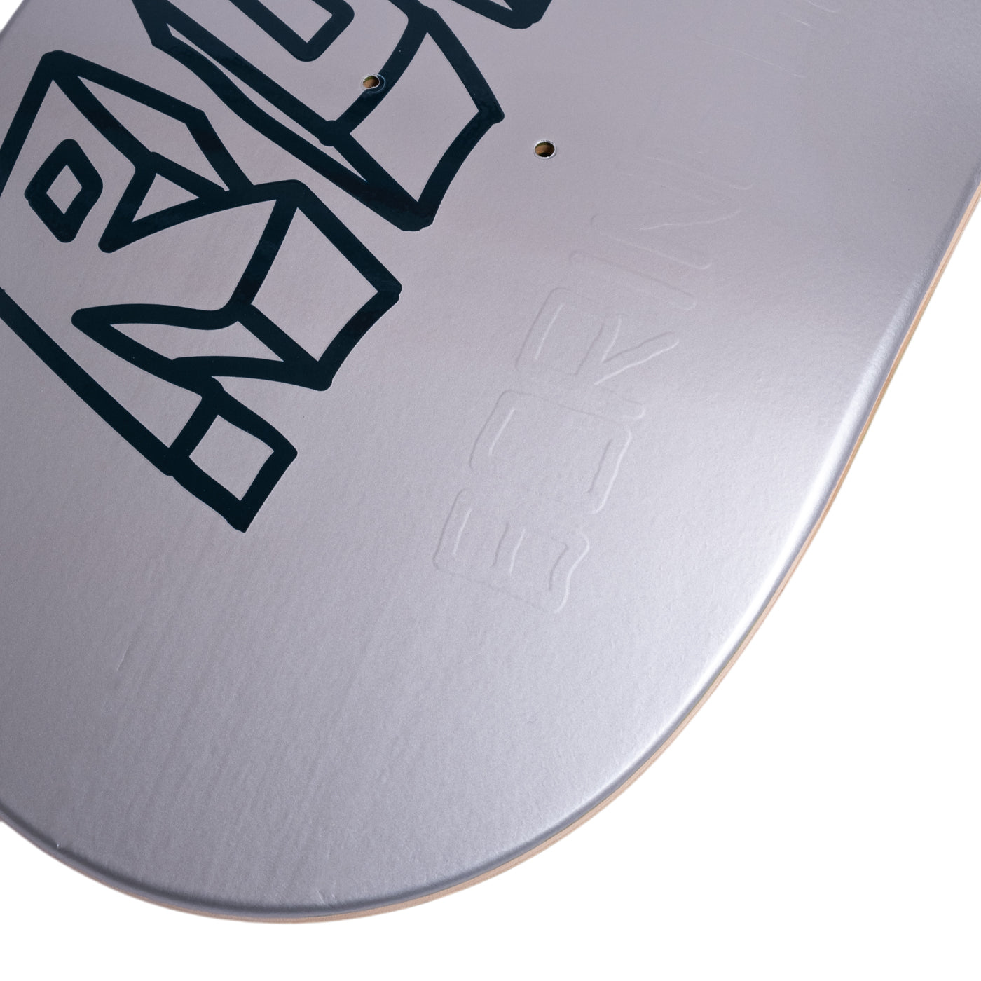 Robotron Deck "Boring Graphic" silver 8,3"