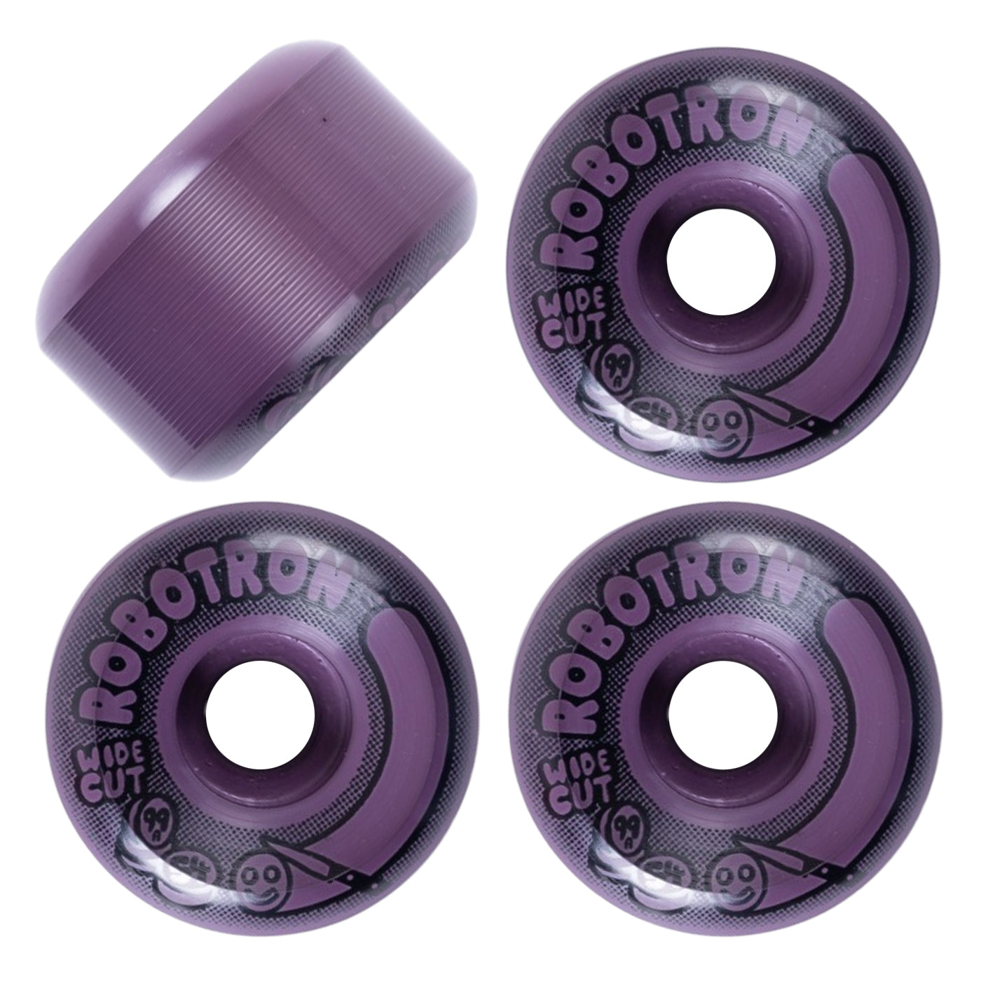 Robotron "Wide Cut 99A" dark violet 54mm