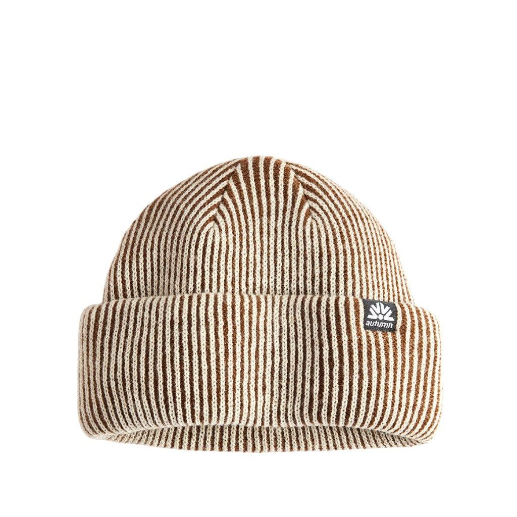 Autumn Beanie Cord Double Roll brown