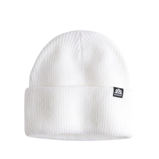 Autumn Beanie - Simple - White