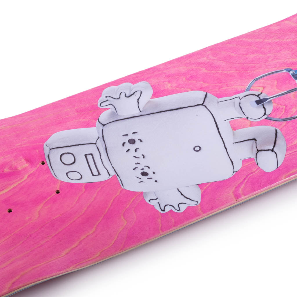 Robotron Deck "Grabber" pink - 8.5"