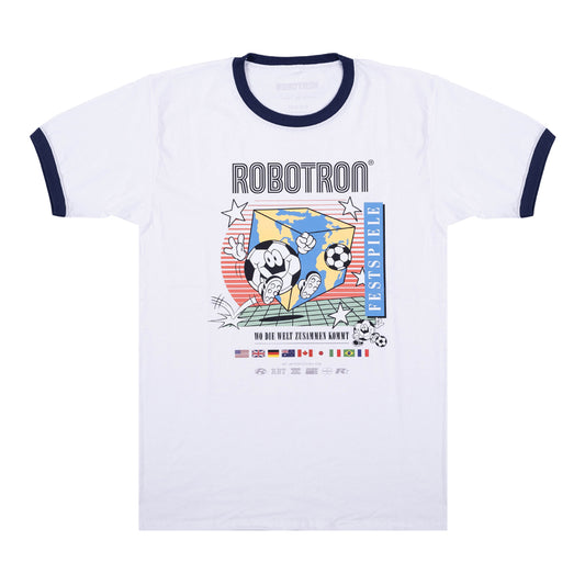 Robotron  T-Shirt  "Festspiele" white