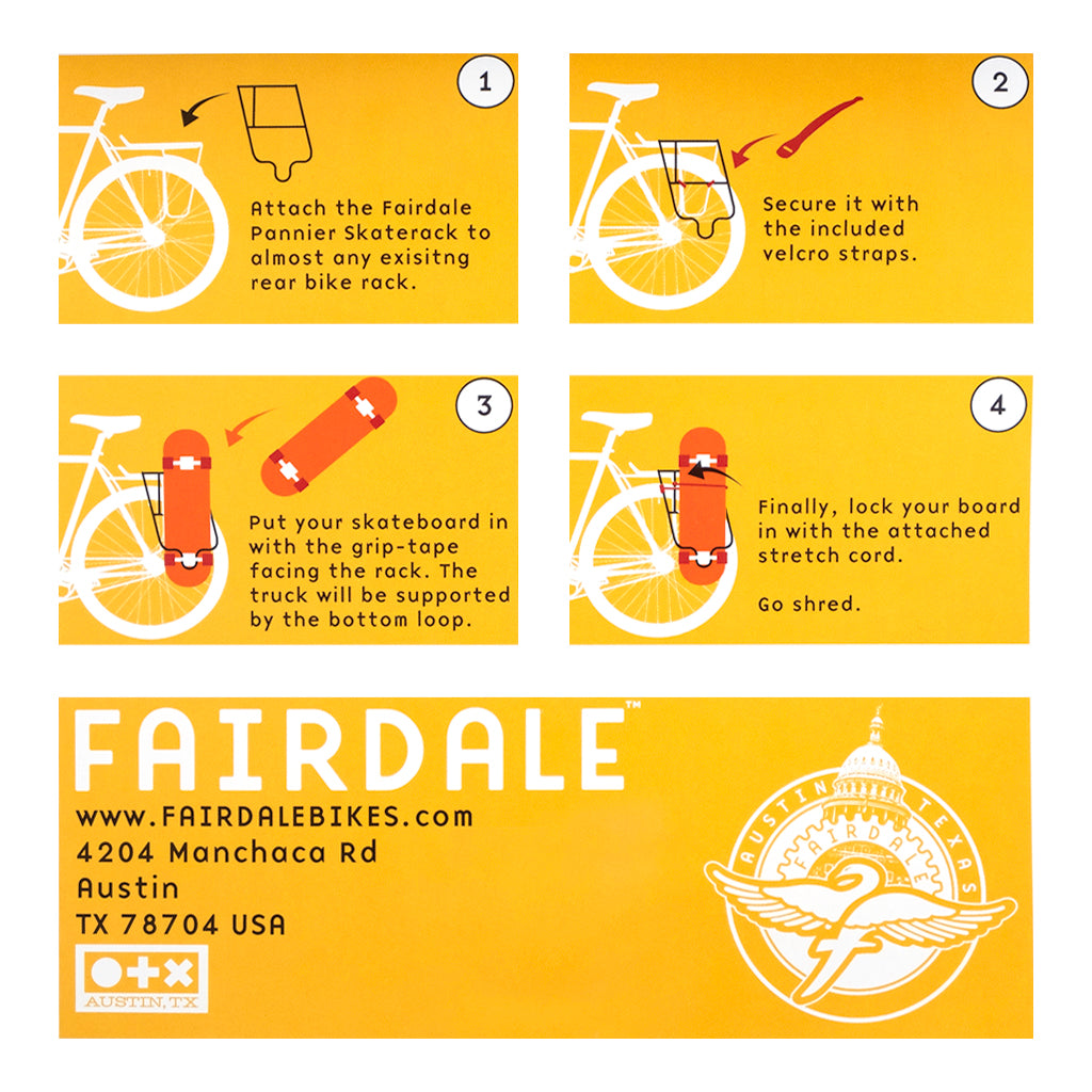 Fairdale pannier hot sale skaterack