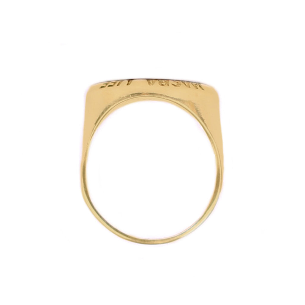 Macba Life Ring "OG Logo gold"