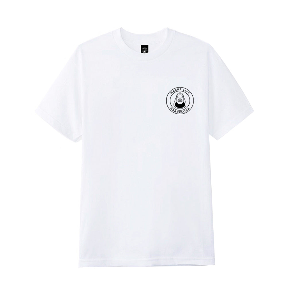 Macba Life T-Shirt "OG Logo Tee white"